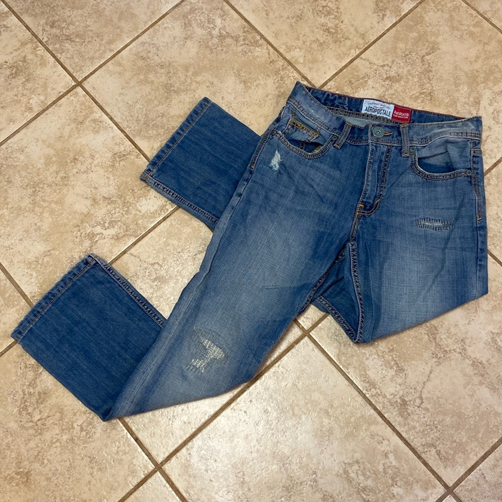 Aeropostale Driggs Slim Bootcut Jeans - Men’s